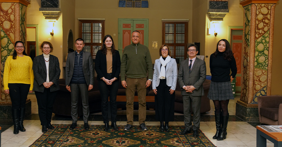 FERRANDI Paris Otelcilik ve Gastronomi Heyeti Türkiye’nin ilk gastronomi akademisini ve Üniversitemizi ziyaret etti